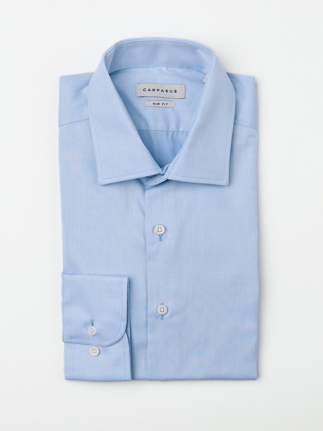 Tailor-made easy CB Dress Shirt Blue