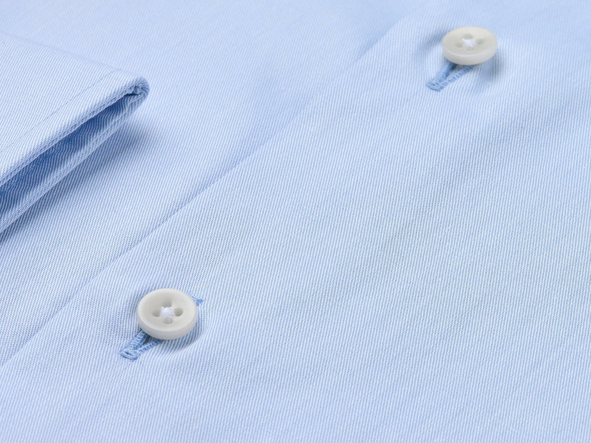 Tailor-made easy CB Dress Shirt Blue