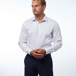 carpasus sustainable organic cotton dress shirt lagos blue. Nachhaltiges Carpasus Businesshemd Lagos aus Bio Baumwolle in Blau