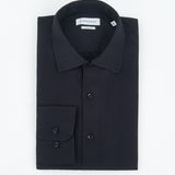 carpasus sustainable organic cotton dress shirt black. Nachhaltiges Carpasus Businesshemd aus Bio Baumwolle in Schwarz