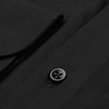 carpasus sustainable organic cotton dress shirt black. Nachhaltiges Carpasus Businesshemd aus Bio Baumwolle in Schwarz