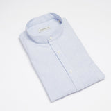 carpasus sustainable organic cotton shirt marzili blue white. Nachhaltiges Carpasus Hemd Marzili Blau Weiss aus Bio Baumwolle 
