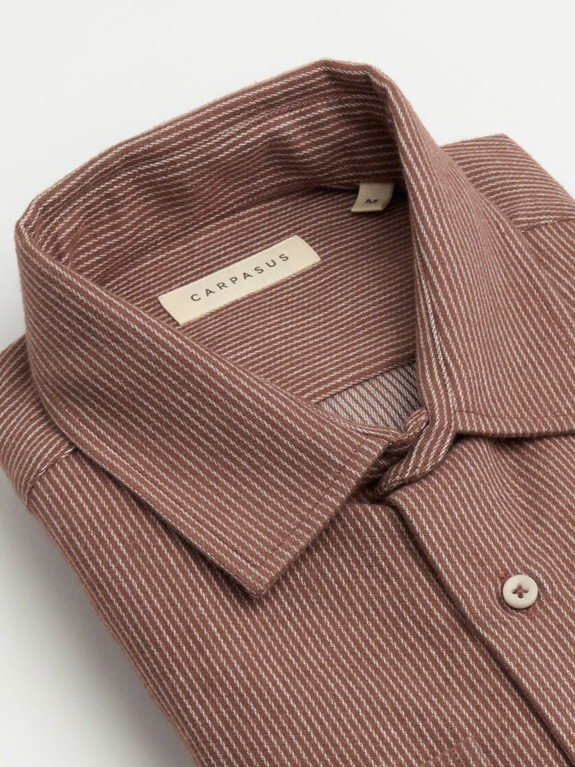 carpasus sustainable organic cotton flanell shirt betual brown. Nachhaltiges Carpasus Flanell Hemd Betual Braun aus Bio Baumwolle 