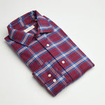 carpasus sustainable organic cotton flanell shirt castanio check bordeaux. Nachhaltiges Carpasus Flanell Hemd Castanio Karo Bordeaux aus Bio Baumwolle 