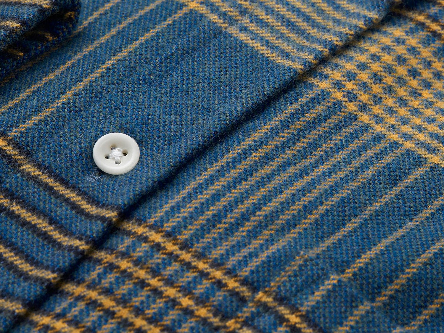 carpasus sustainable organic cotton flanell shirt ursido blue. Nachhaltiges Carpasus Flanell Hemd Ursido aus Bio Baumwolle in Blau 