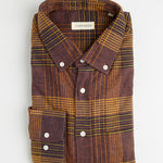 carpasus sustainable organic cotton flanell shirt ursido tinto. Nachhaltiges Carpasus Flanell Hemd Ursido aus Bio Baumwolle in Tinto