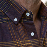 carpasus sustainable organic cotton flanell shirt ursido tinto. Nachhaltiges Carpasus Flanell Hemd Ursido aus Bio Baumwolle in Tinto