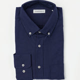 carpasus sustainable organic cotton oxford shirt darkblue. Nachhaltiges Carpasus Oxford Hemd aus Bio Baumwolle in Dunkelblau