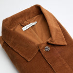 carpasus sustainable organic cotton corduroy overshirt brown. Nachhaltiges Carpasus Overshirt Cord aus Bio Baumwolle in Braun