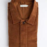 carpasus sustainable organic cotton corduroy overshirt brown. Nachhaltiges Carpasus Overshirt Cord aus Bio Baumwolle in Braun