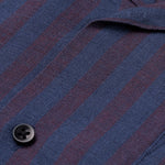 carpasus sustainable organic linen shirt maloja bordeaux. Nachhaltiges Carpasus Hemd Maloja Bordeaux aus Bio Leinen 