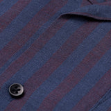 carpasus sustainable organic linen shirt maloja bordeaux. Nachhaltiges Carpasus Hemd Maloja Bordeaux aus Bio Leinen 