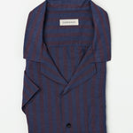 carpasus sustainable organic linen shirt maloja bordeaux. Nachhaltiges Carpasus Hemd Maloja Bordeaux aus Bio Leinen 