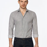 carpasus sustainable organic cotton tailor-made shirt black yellow check. Nachhaltiges Carpasus Masshemd aus Bio Baumwolle in Karo Schwarz Gelb