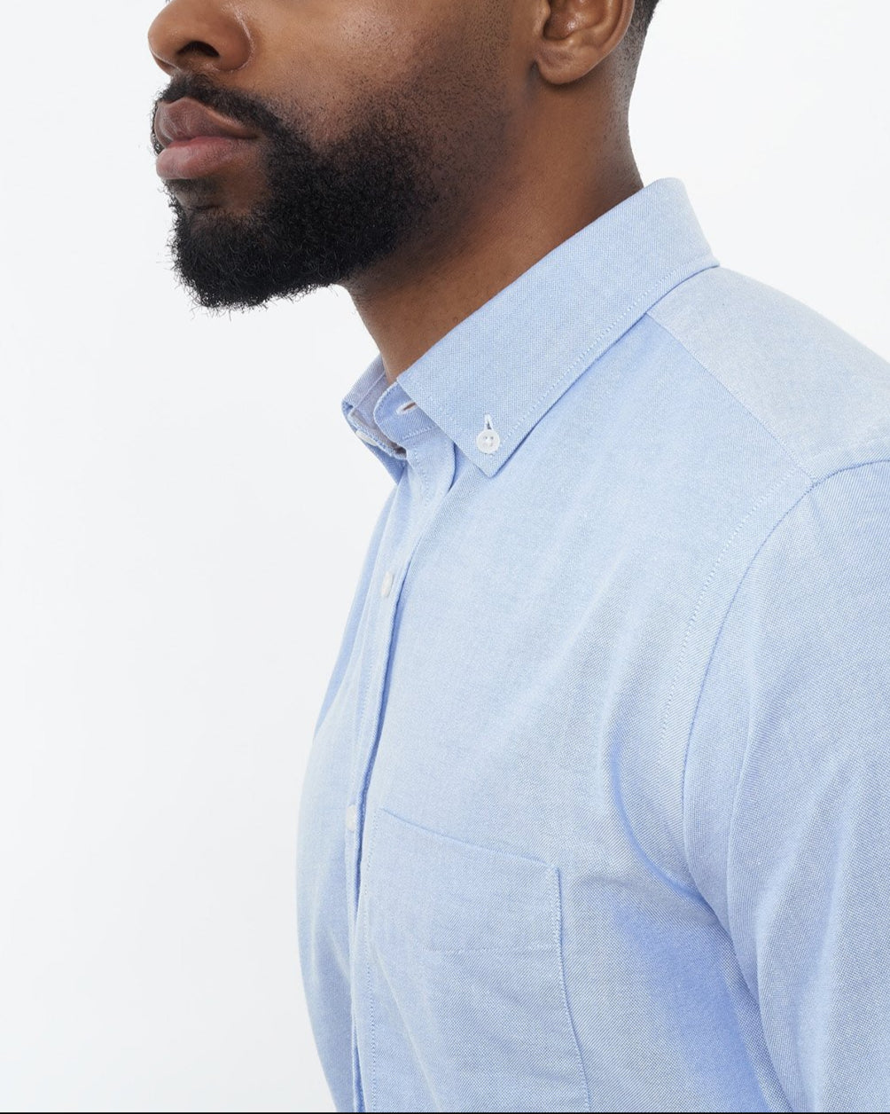 carpasus sustainable organic cotton oxford shirt blue. Nachhaltiges Carpasus Oxford Hemd aus Bio Baumwolle in Blau