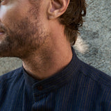 Flannel Shirt Scurido Marine/Ochre