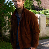 carpasus sustainable organic cotton corduroy overshirt brown. Nachhaltiges Carpasus Overshirt Cord aus Bio Baumwolle in Braun