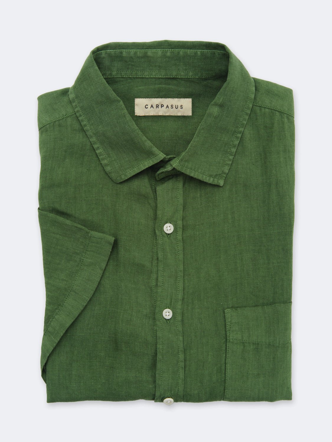 Linen Shirt Praia Green