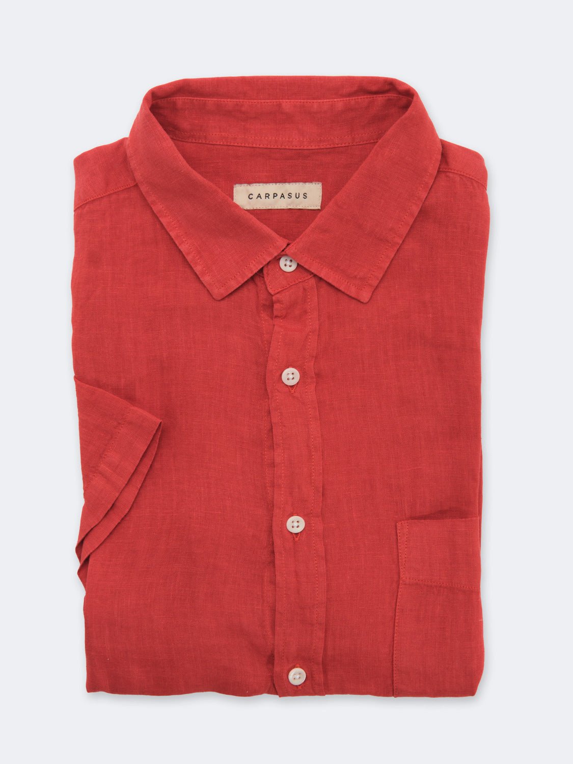 Linen Shirt Praia Red