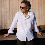 Linen Shirt Avignon Light Blue