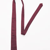 carpasus sustainable organic silk tie dark bordeaux. Carpasus nachhaltige Krawatte Bio Seide in Bordeaux