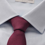 carpasus sustainable organic silk tie dark bordeaux. Carpasus nachhaltige Krawatte Bio Seide in Bordeaux