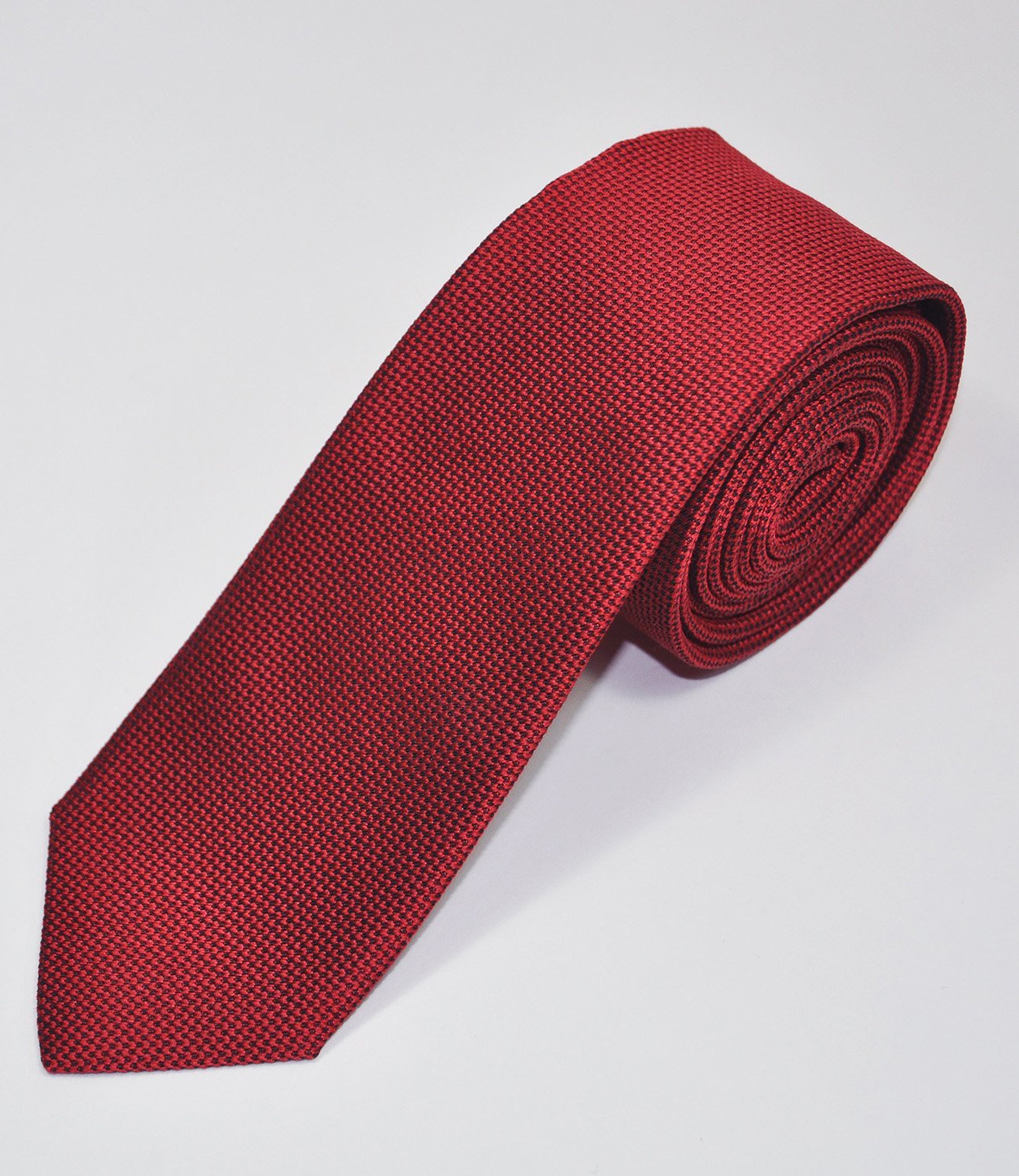 carpasus sustainable organic silk tie red. Carpasus nachhaltige Krawatte Bio Seide in Rot
