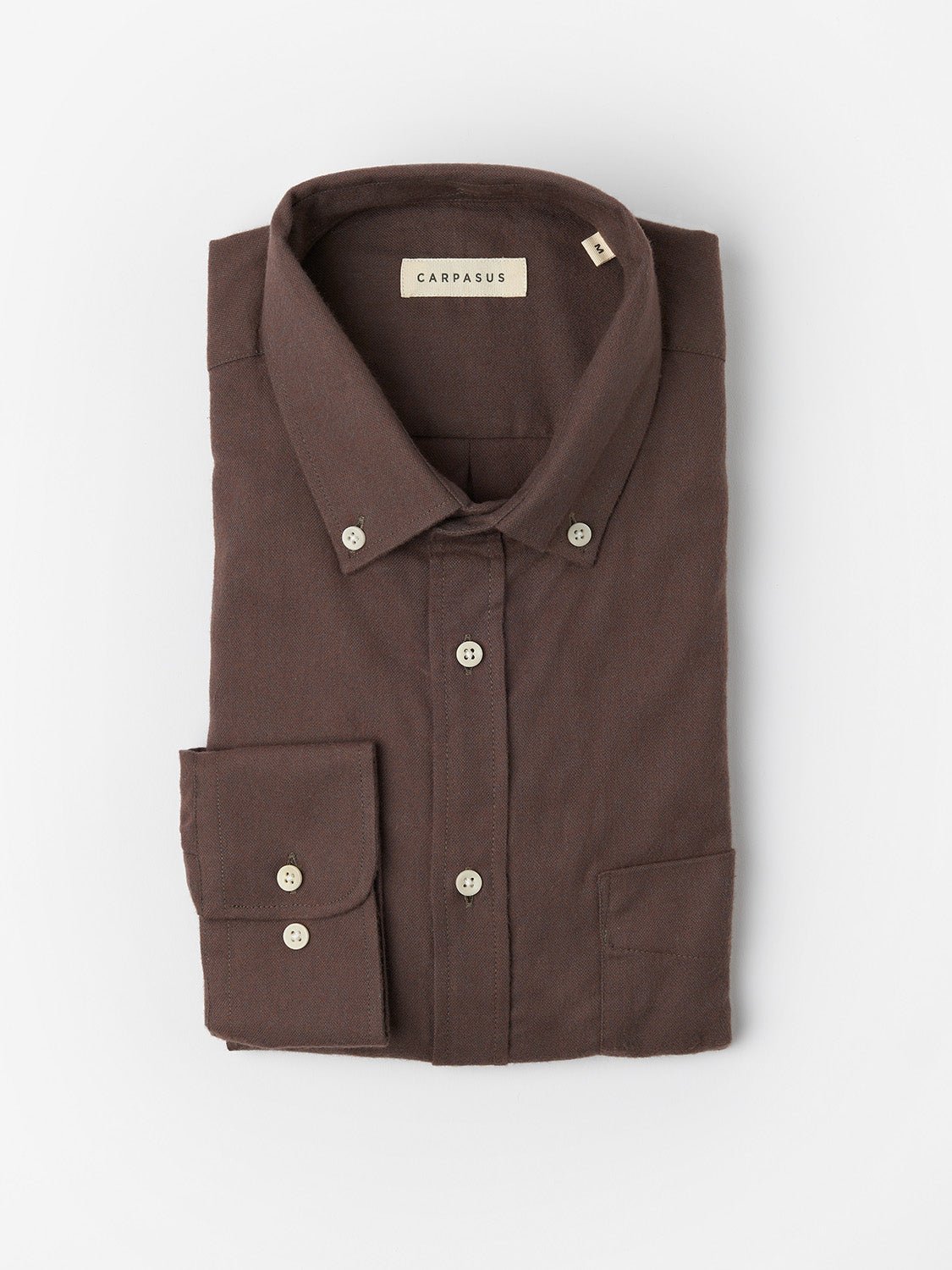 Flannel Shirt Populus Brown