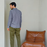 Flannel Shirt Gurin Navy