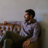 Flannel Shirt Lupo Brown