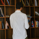Flannel Shirt Lupo White/Brown